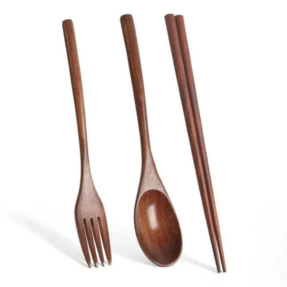 MEALFLOW – Portable Spoon Fork Chopsticks Set for Convenient Dining