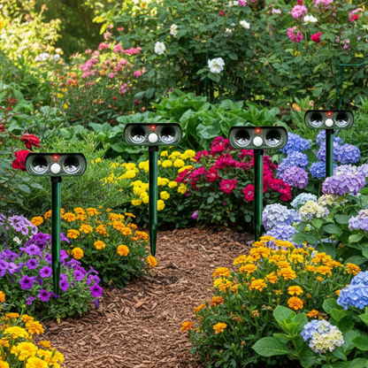 ULTRABAN – Ultrasonic Solar Pest Repeller Outdoor Protection
