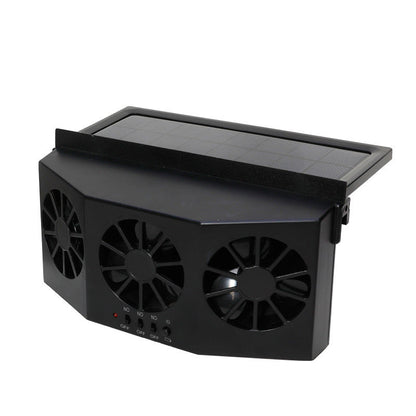 EcoVent | Solar Vehicle Exhaust Fan with Adjustable Solar Panel | Efficient Air Circulation for Heat Reduction