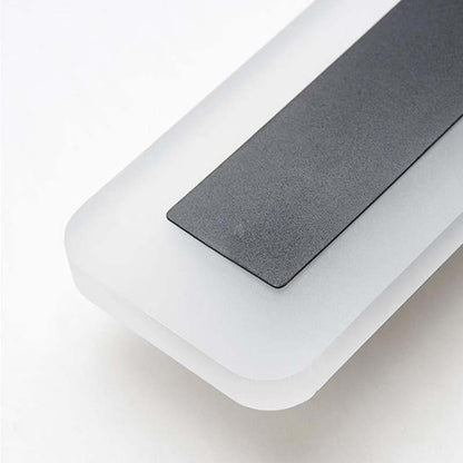 Outdoor LED Wall Sconce Modern Black Aluminum Linear Light for Patio Garden Entry Waterproof IP65 Rated Indoor Outdoor Wall Mount Fixture