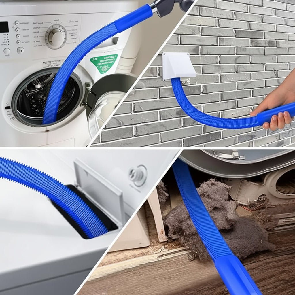 Efficient Lint Eliminator | Flexible Dryer Vent Cleaning Tool with Extended Reach for Optimal Airflow