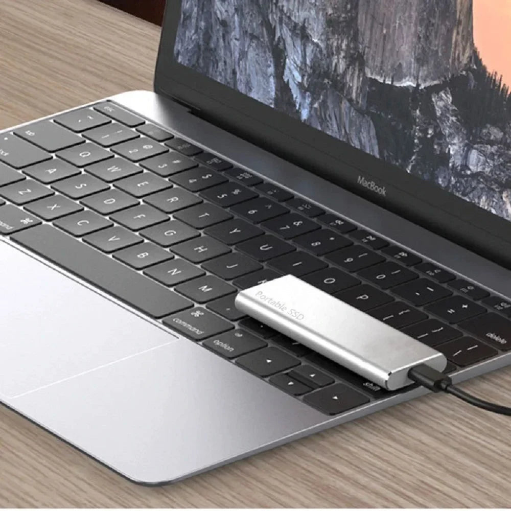 Portable External Hard Drive 4TB USB-C for PC Mac Android Storage Backup