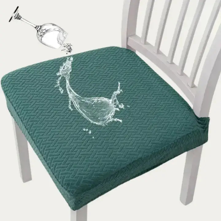 Stretch Dining Chair Covers 4-Pack Water-Repellent Washable Slipcovers for Kitchen Living Room Furniture Protection Spill-Proof Fitted Seat