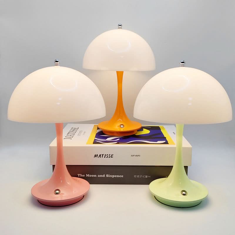 Electaura | Cordless LED Table Lamp with Adjustable Brightness | Scandinavian Minimalist Design for Versatile Lighting