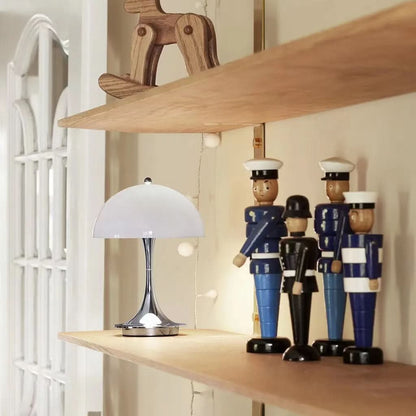 Electaura | Cordless LED Table Lamp with Adjustable Brightness | Scandinavian Minimalist Design for Versatile Lighting
