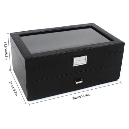 GENTFLOW – Watch Organizer Chest for Watches & Accessories
