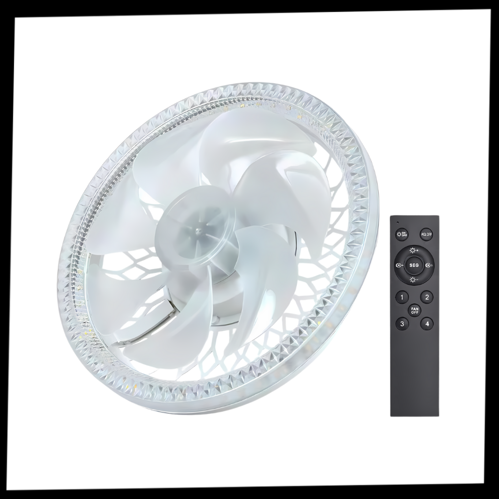Elegant Collection | Modern Ceiling Fan with Light & Remote Control | Whisper-Quiet Design for Ultimate Comfort