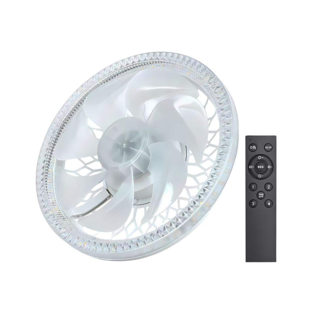 Elegant Collection | Modern Ceiling Fan with Light & Remote Control | Whisper-Quiet Design for Ultimate Comfort