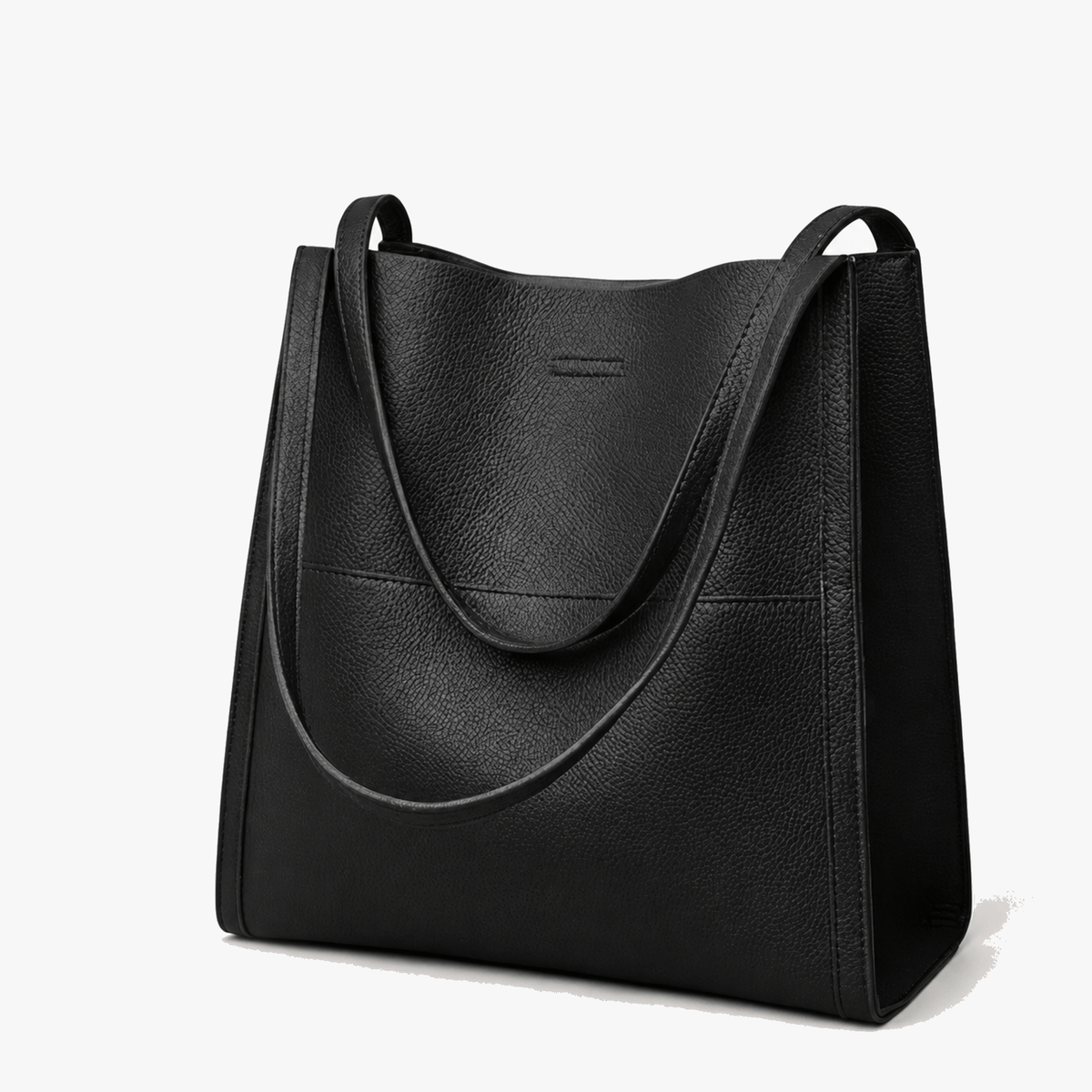 Tote Bags for Women, Large Shoulder Tote Bag with Structured Base, Vegan Leather Tote Bag for Work and Travel
