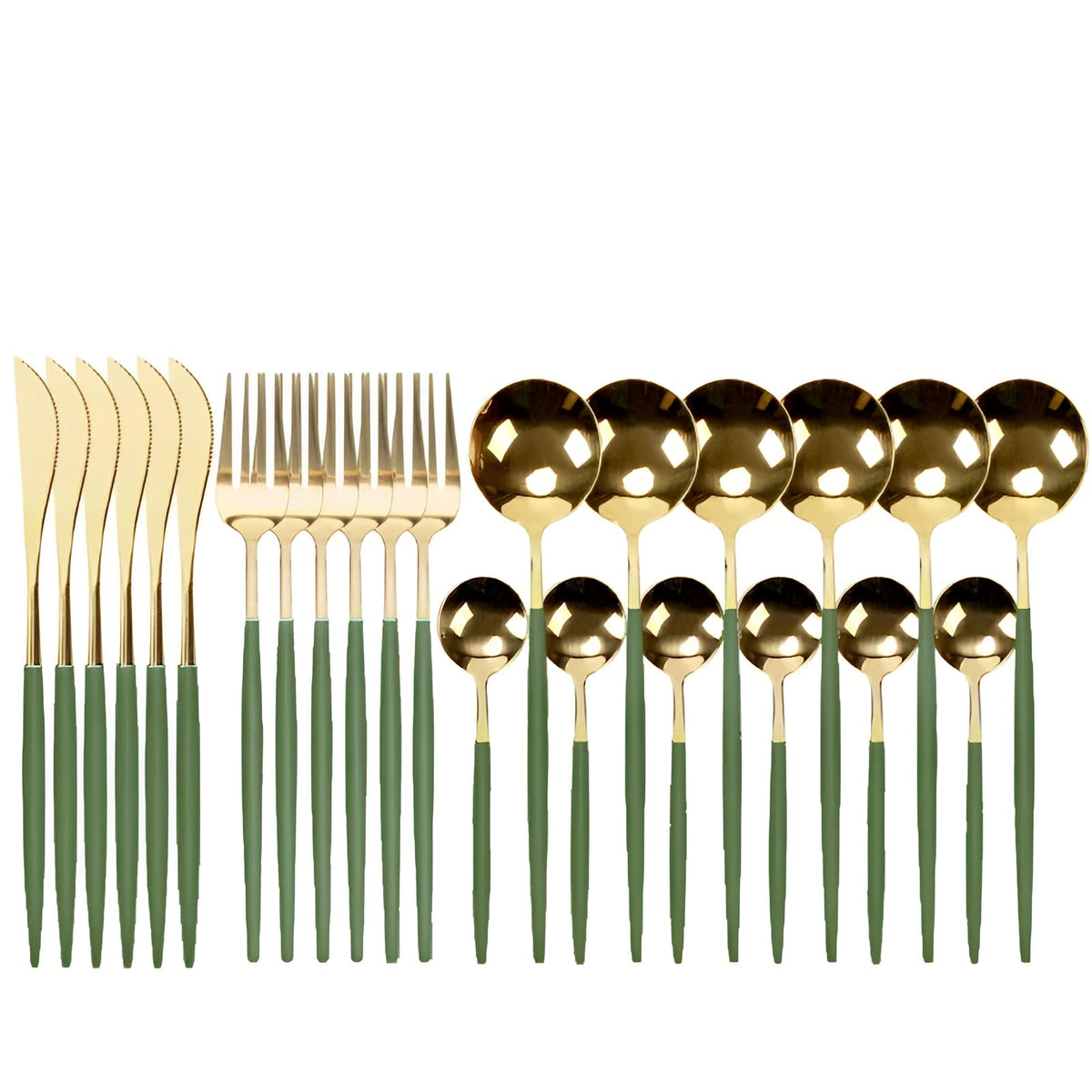 Elegant Cutlery Set | Matte Black Stainless Steel Flatware with Portable Case | Modern Design for Outdoor Dining
