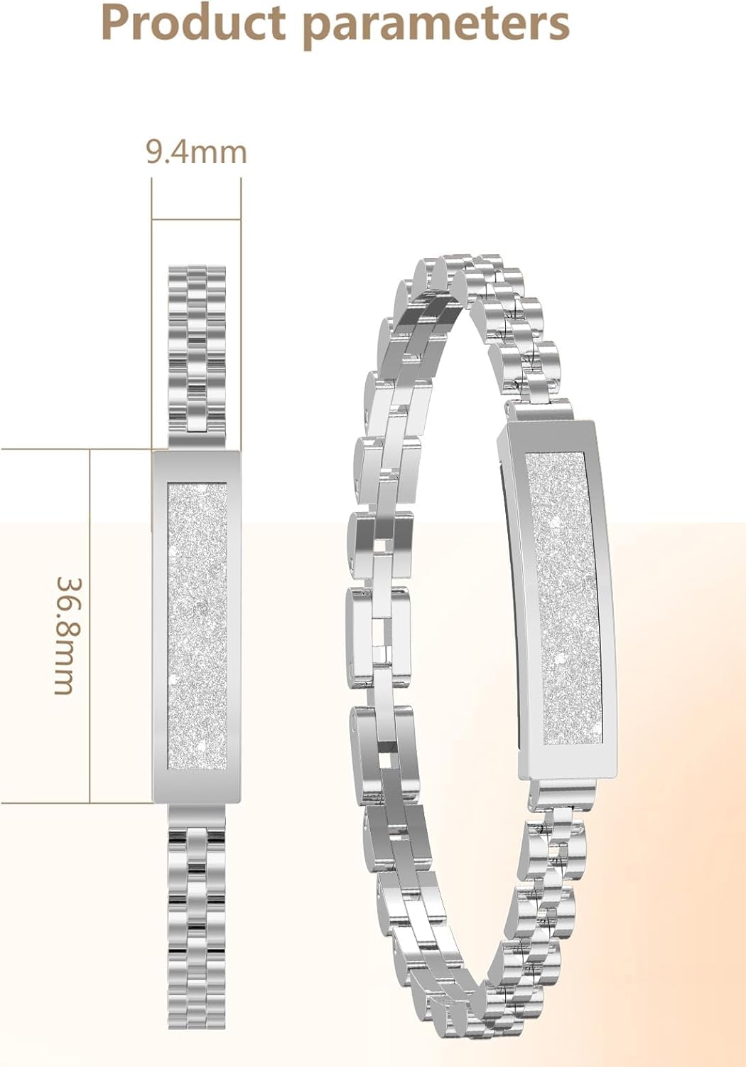 Fitness Tracker for Women and Men, Fitness Tracker Bracelet and Stylish Activity Tracker with Heart Rate Monitor