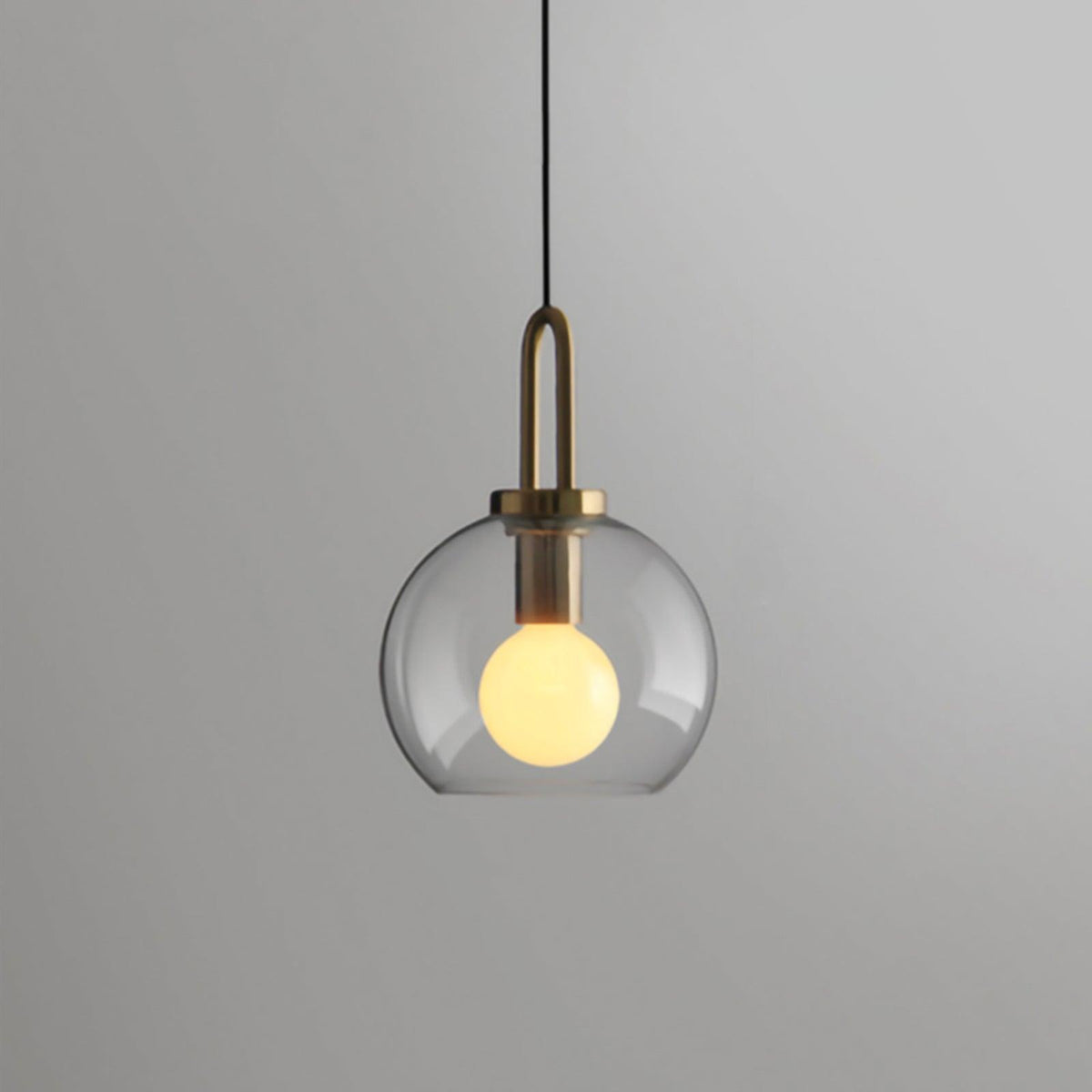 Elegant Glass Pendant Light | Modern Kitchen Pendant Lighting with Adjustable Height | Sophisticated Illumination for Any Room