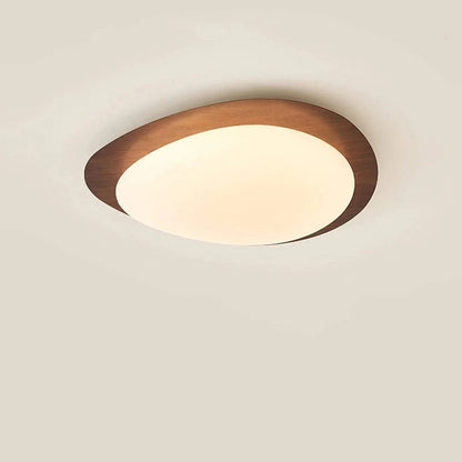 Elegant LED Flush Mount Ceiling Light – Minimalist Cloud Design with Adjustable Brightness for Modern Home Decor
