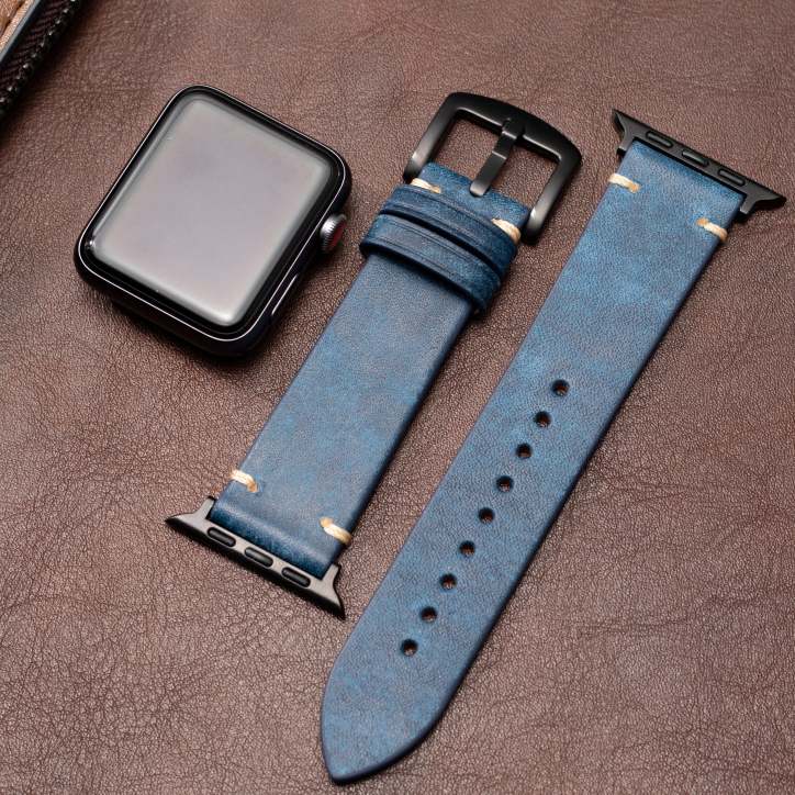 Elegant Leather Apple Watch Band with Premium Craftsmanship | Stylish Accessory for Any Occasion