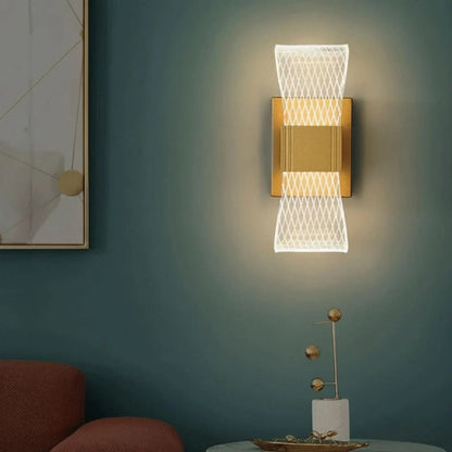 AURALIVA – Decorative LED Wall Lamp for Stylish Background Walls