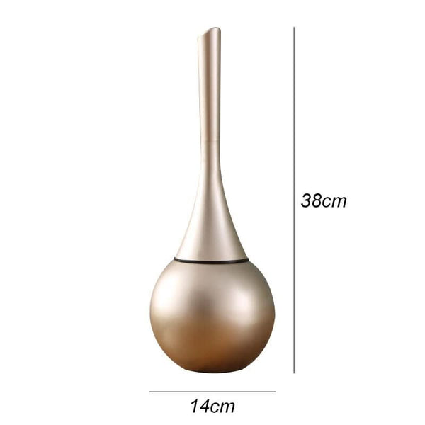 HYGIENIX – Premium Toilet Bowl Brush with Anti-Splash Guard
