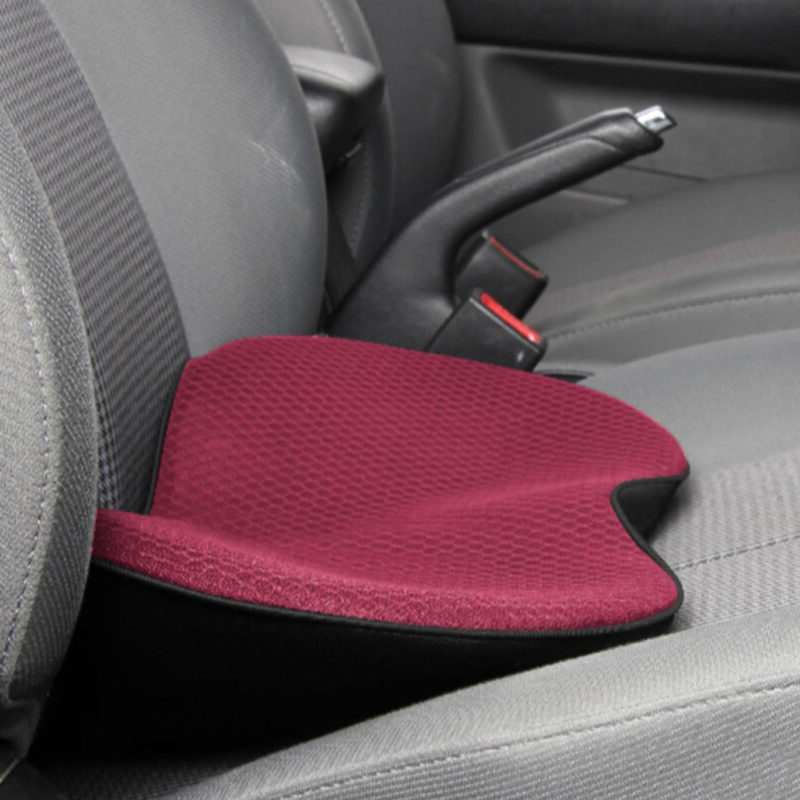 Elevate Your Drive | Car Seat Cushion with Non-Slip Base | Height Boost for Improved Driving Visibility