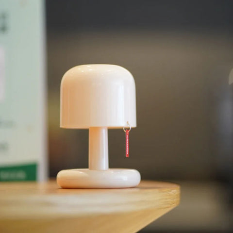 Lumia Mushroom Night Light - Portable PC Lamp, Soft Glow