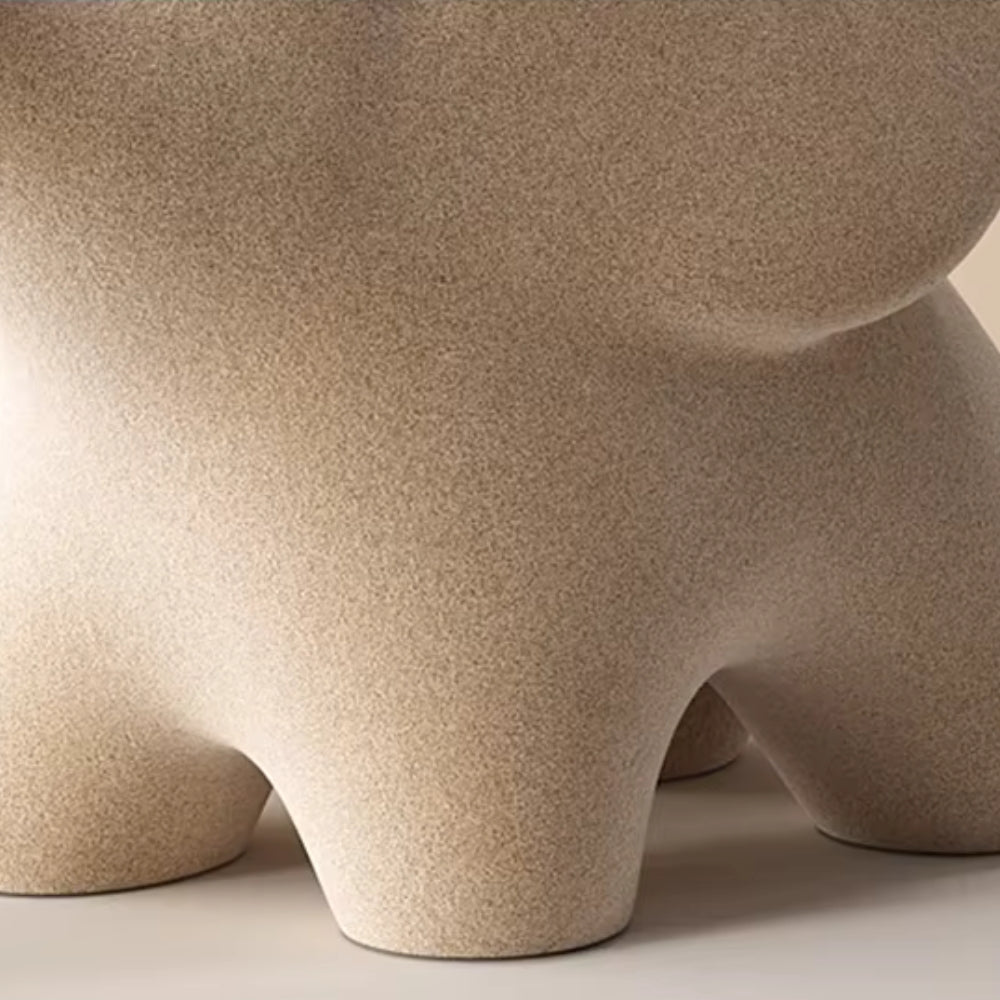 Elysian Elephant Figurine - Resin, Minimalist Design