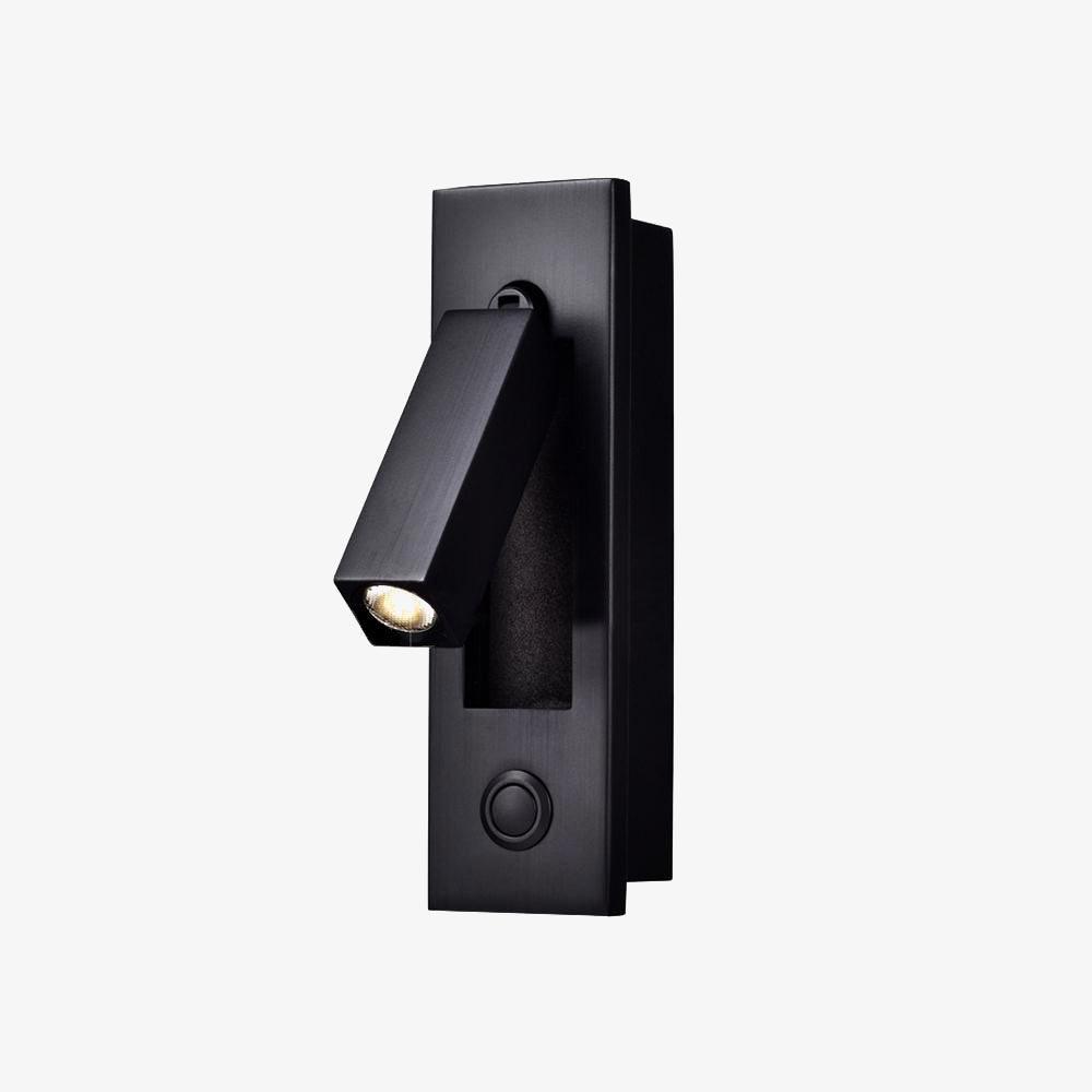 Adjustable Reading Sconce Wall-Mount Aluminum Task Light for Bedside & Study