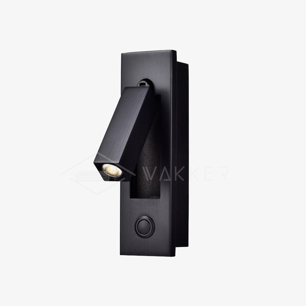 Adjustable Reading Sconce Wall-Mount Aluminum Task Light for Bedside & Study