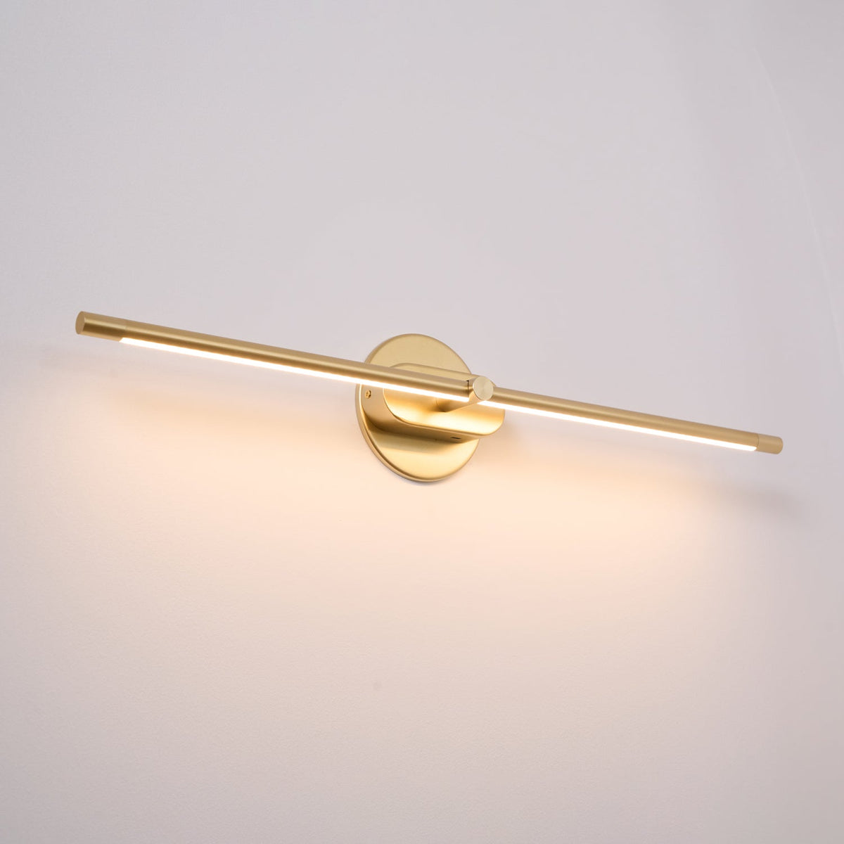 Cordless LED Vanity Light Bar with Touch Dimmer & USB Charging for Bathroom Mirror Makeup Application