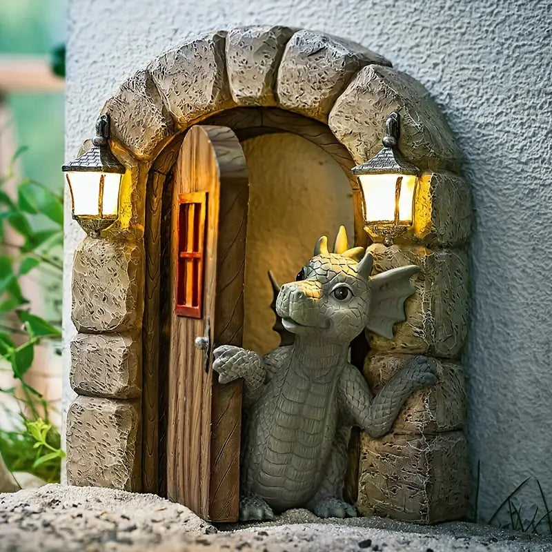Enchanted Dragon - Garden Ornament