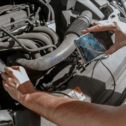 Flexible Endoscope Camera for Tight Spaces with Adjustable LED Light