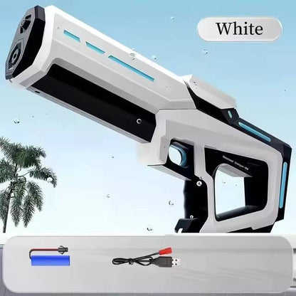 Epic Water Blaster | Automatic Electric Water Gun with Rapid Refill | 8-10m Firing Range for Endless Summer Fun