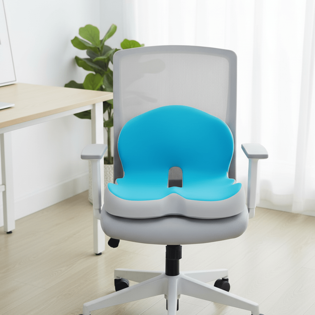 POSTURELUX – Memory Foam Seat Cushion Posture Support Pad