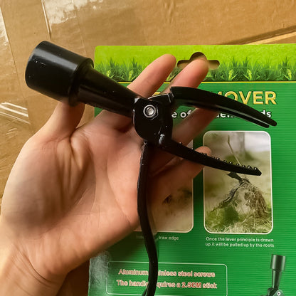 Weeding Tool with Detachable Handle, Stand Up Weed Puller for Lawn, Stainless Steel Weeder Tool for Dandelion Removal