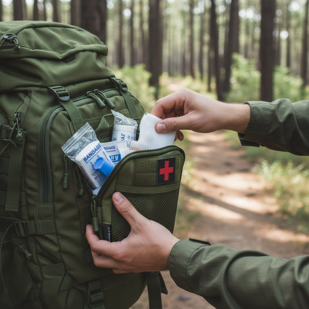 Essential Outdoor Survival Kit | Portable Emergency Preparedness Kit with First Aid Supplies | Ideal for Camping and Travel Safety
