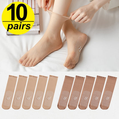 Ortekor Essential Summer Socks | Breathable Ultra-Thin Silk Design for Comfort