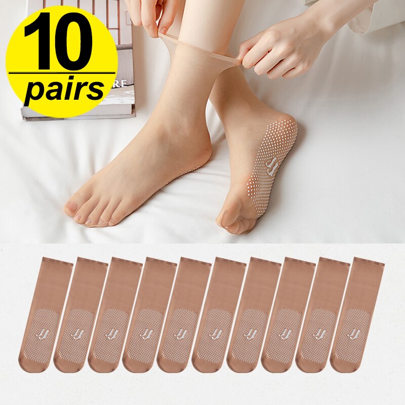 Ortekor Essential Summer | Women's Socks with Breathable Ultra-Thin Silk | Stylish Comfort for Warm Days
