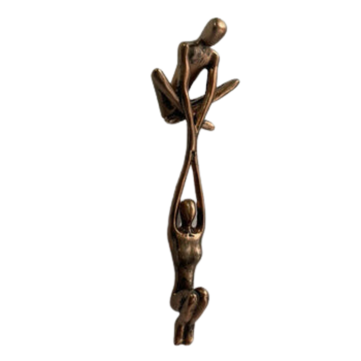 Sculpture for Home Decor, Eternal Love Sculpture, Small Resin Figurine, Home Decor Statue for Shelf and Desk