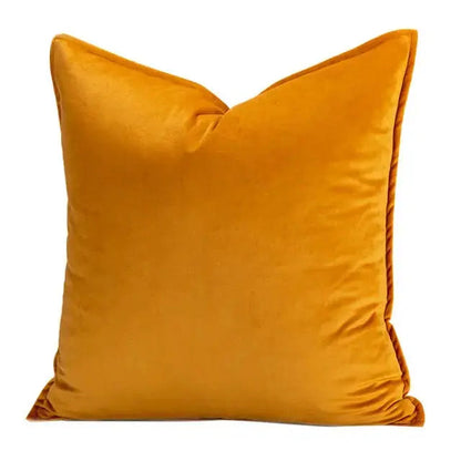 Plush Velvet Throw Pillow Cover 18x18 Inch Beige Hidden Zipper for Couch Bedroom Accent Decor Square Cushion Case Soft Home Textiles