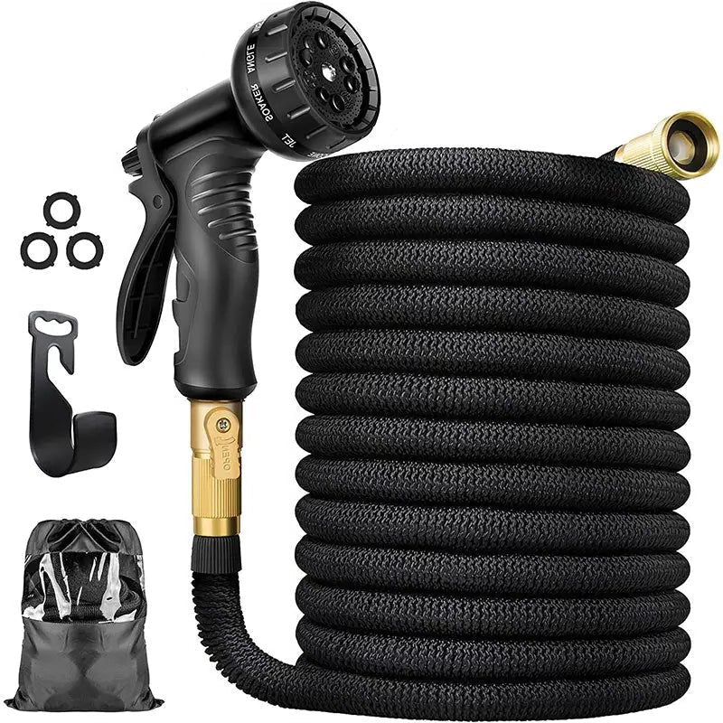 Expandable Garden Hose | 100FT Lightweight Water Hose with 8 Spray Modes | Durable Design for Effortless Gardening