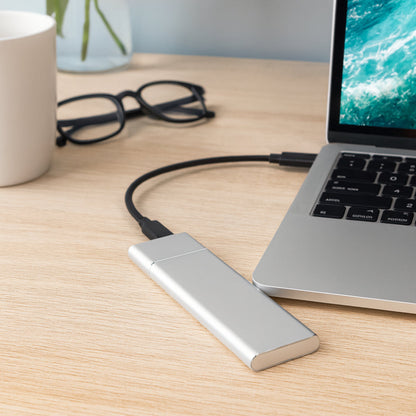 Portable Storage Device | 500GB External Hard Drive with High Transfer Speed | Lightweight Aluminum Design for Easy Mobility