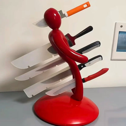 Artistic Knife Organizer - Modern Space-Saving Design