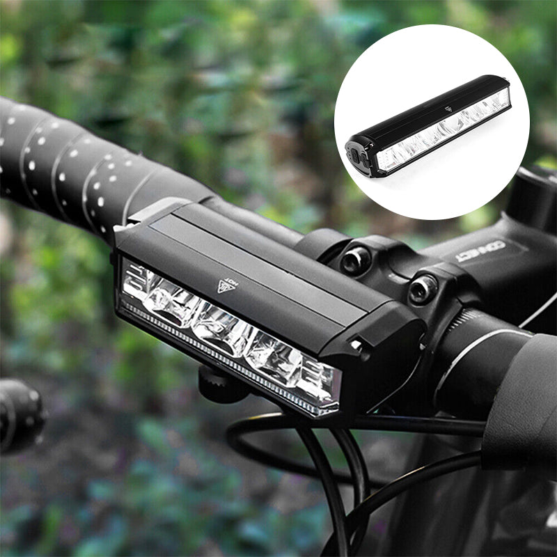 Ultra-Bright 900-Lumen Bike Headlight with 180° Wide-Angle Beam for Night Cycling Safety