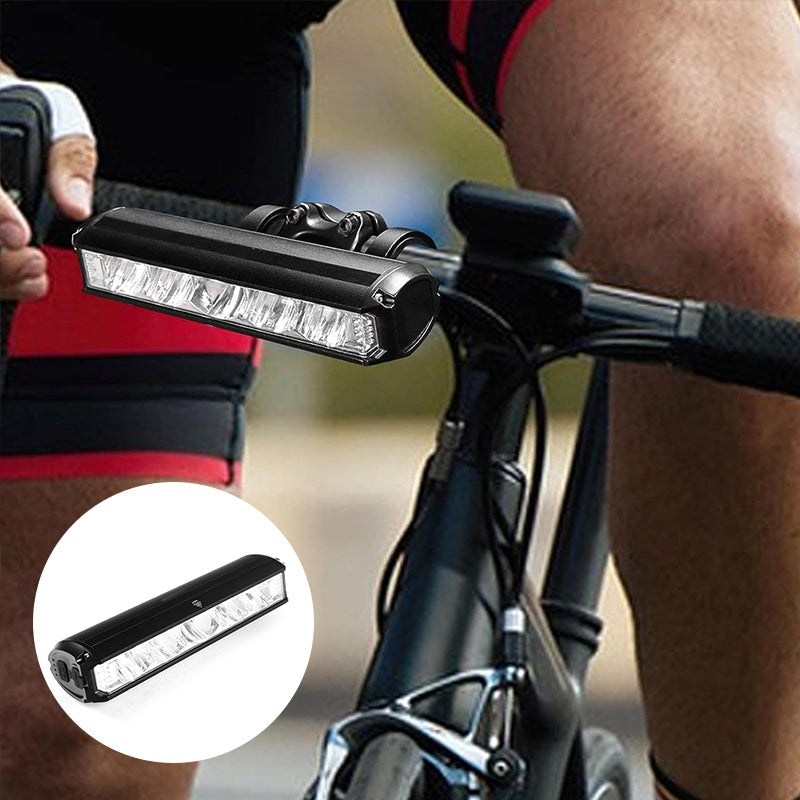 Ultra-Bright 900-Lumen Bike Headlight with 180° Wide-Angle Beam for Night Cycling Safety