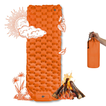 Lightweight Camping Sleep Mat with Built-In Pump