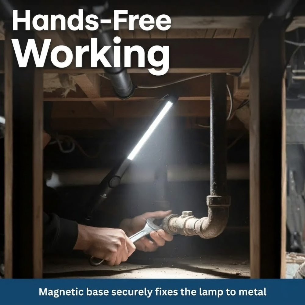 Portable LED Magnetic Work Light Lamp