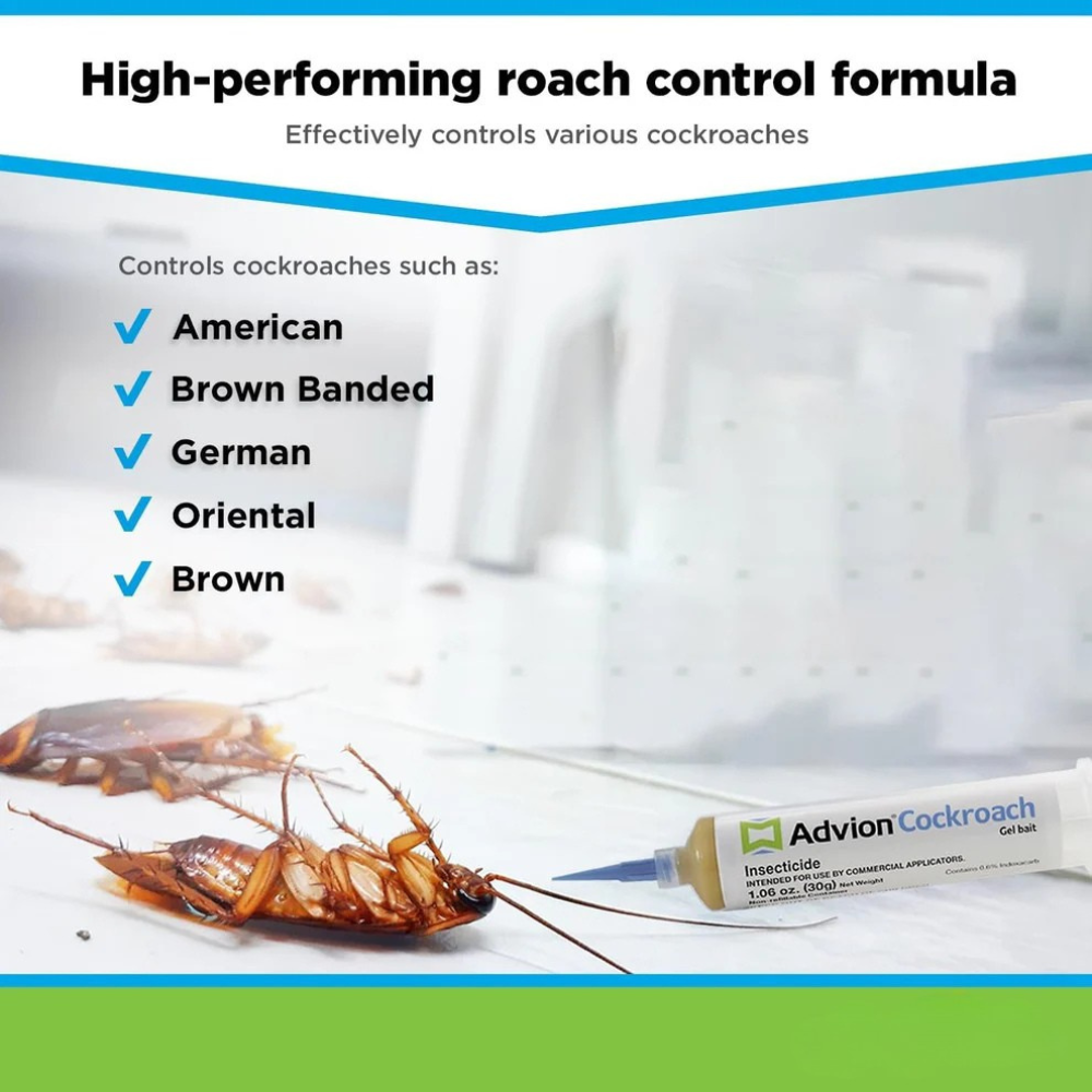 Effective Roach Killer Gel Bait, Safe Pest Control