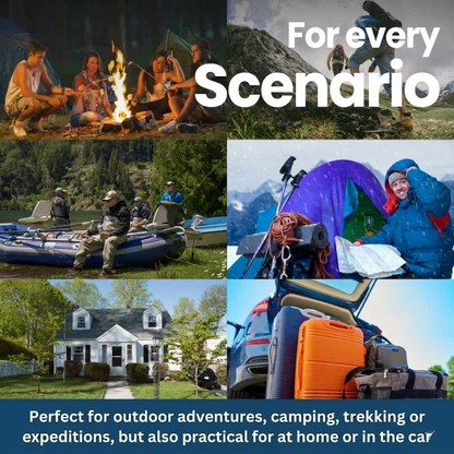 Essential Survival Emergency Kit Outdoor Gear Set