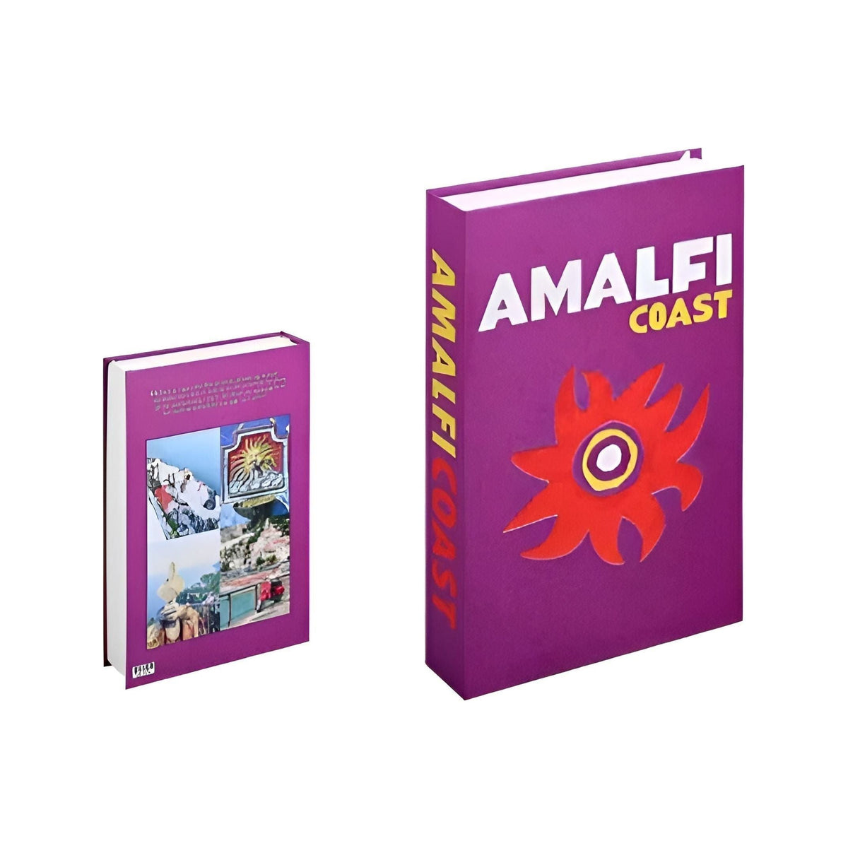Fablea Decorative Book Set - Travel Series, Stylish Accent with Hidden Storage