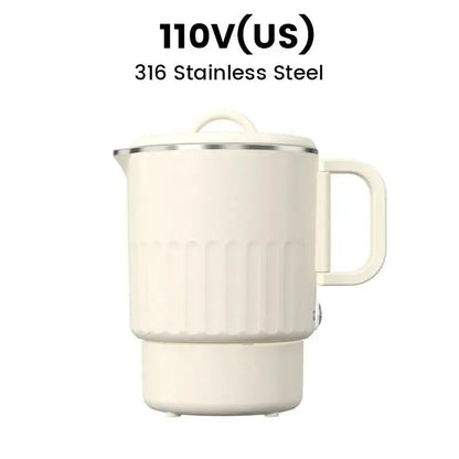 Compact Electric Kettle for Travel – Foldable Design
