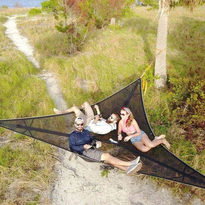 Family Adventure | Multi-Person Hammock with 3-Point Anchor System | Perfect for Camping and Outdoor Fun