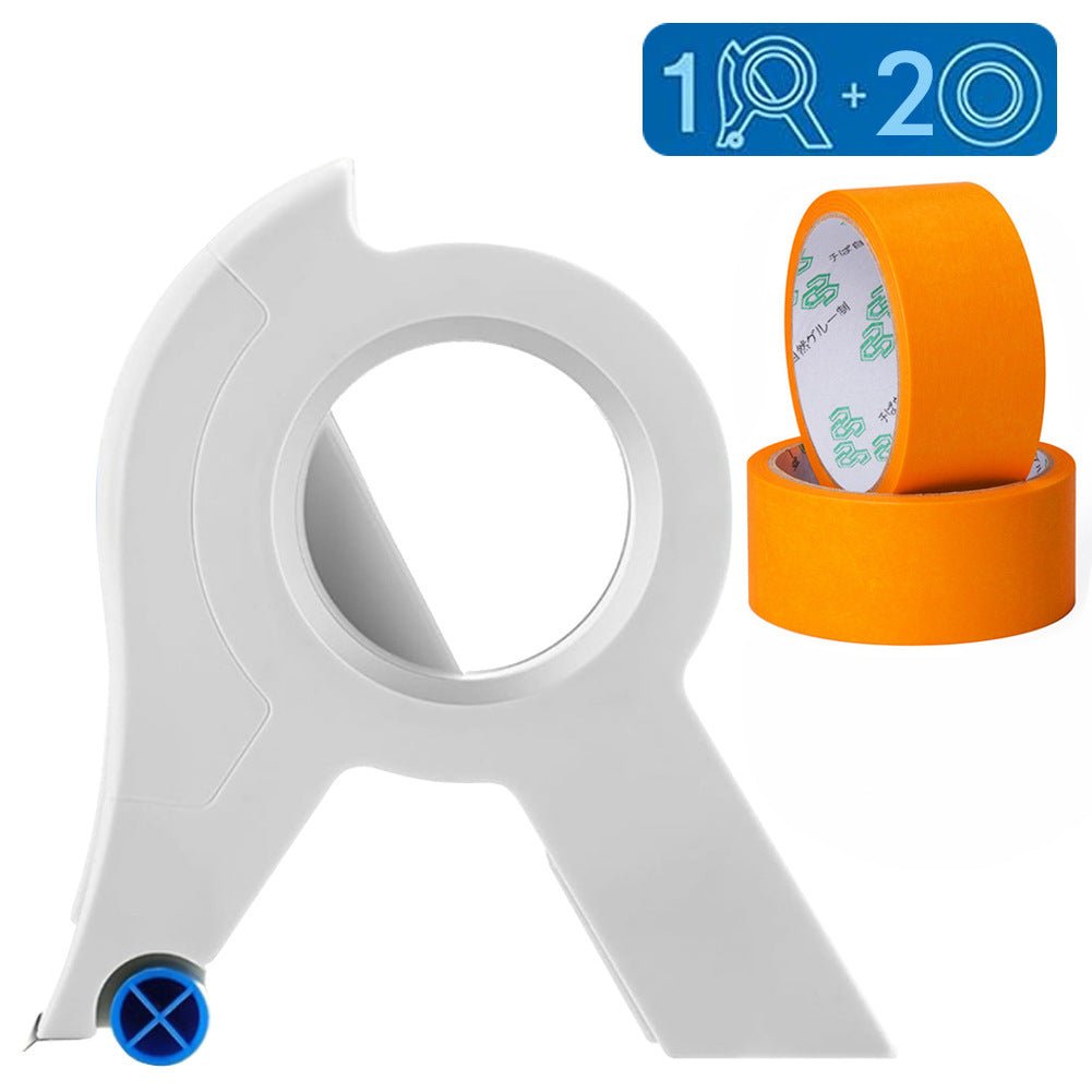 Painter's Tape Applicator Tool for Crisp Edges on Walls Baseboards Ceilings Trim Work Professional Straight Lines Home Painting Projects DIY