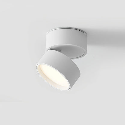 Adjustable LED Ceiling Spotlight in Minimalist Scandinavian Style – Directional Accent Light for Living Room, Gallery, Hallway & Modern
